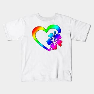 Hawaii heart Kids T-Shirt